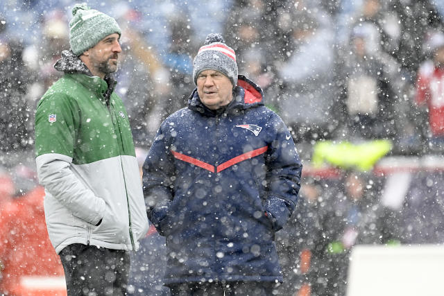 Patriots - Bill Belichick Aaron Rodgers